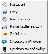 Dialog pro zmnu hesla